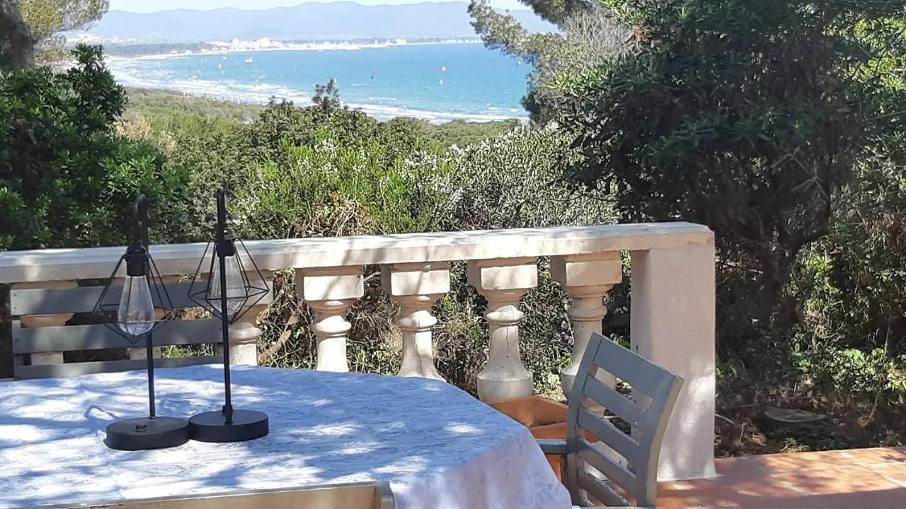 Bastide Presqu Ile De Giens Superbe Vue Mer Piscine Hyères France